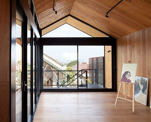 Artist's Studio by Chan Architecture (via Lunchbox Architect)