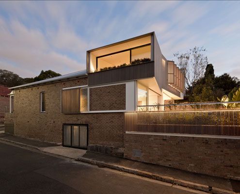 Balmain Houses by Benn & Penna Architects (via Lunchbox Architect)