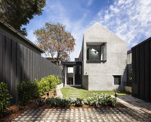 Balmain Rock House by Benn & Penna Architects (via Lunchbox Architect)