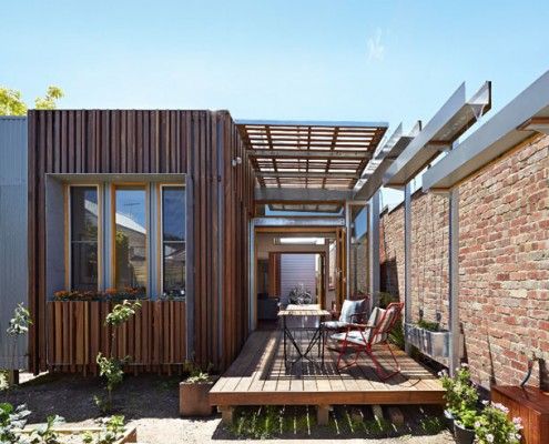 Convertible Courtyards House by Megowan Architectural