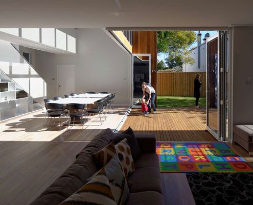 Cooks Hill Residence by Bourne Blue Architecture (via Lunchbox Architect)