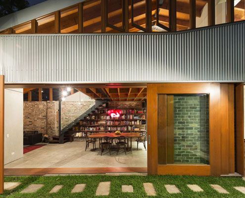 Cowshed House by Carter Williamson Architects (via Lunchbox Architect)