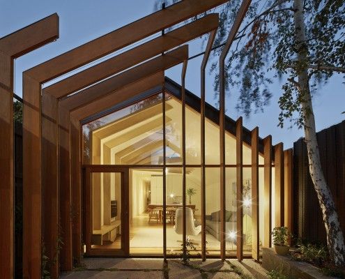 Cross Stitch House by FMD Architects (via Lunchbox Architect)