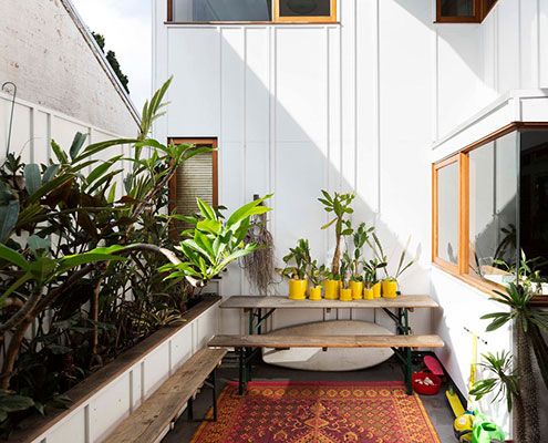 Eclectic Marrickville House 2 by David Boyle Architect (via Lunchbox Architect)