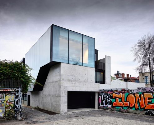 Fitzroy Lane House by Kennedy Nolan Architects (via Lunchbox Architect)