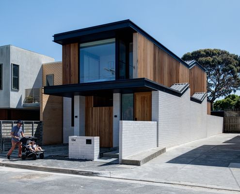 Folding Floor House by Crosshatch (via Lunchbox Architect)