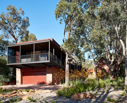 Glen Forrest House + Church by Iredale Pedersen Hook Architects (via Lunchbox Architect)