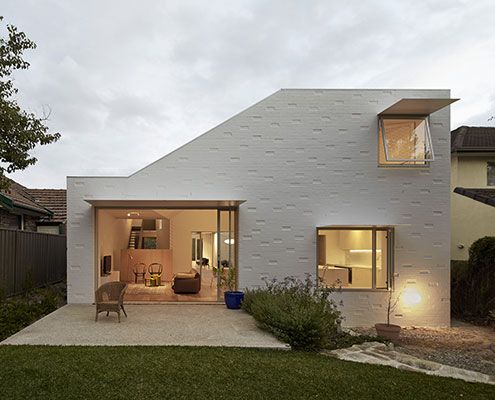 Inner City Courtyard House by Bennett and Trimble Architects (via Lunchbox Architect)