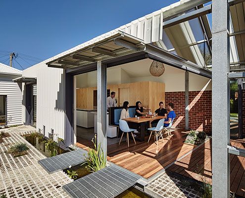 Inside Out House (Cut Paw Paw House) by Andrew Maynard Architects (via Lunchbox Architect)