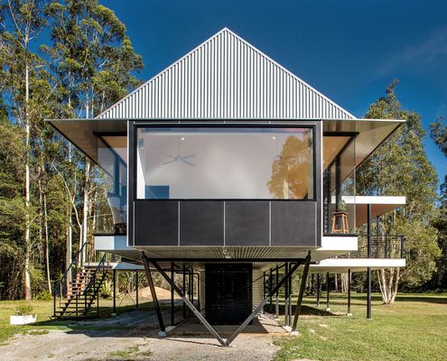 Platypus Bend House by Robinson Architects (via Lunchbox Architect)