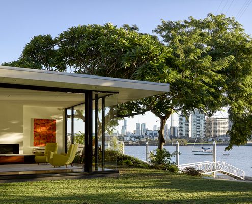 River Room/Pavilion for S&P House by Shane Thompson Architects (via Lunchbox Architect)