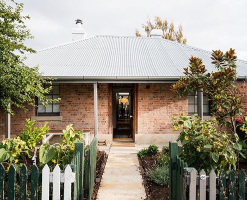 Sandy Bay Heritage Cottage by Matt Williams Architects & Pascale Gomes-McNabb Design (via Lunchbox Architect)