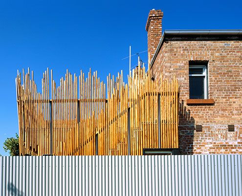 Stick House by PHOOEY Architects (via Lunchbox Architect)