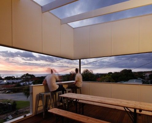 Suburban Beach House by Cast Studio & Ross Brewin Architecture + Urbanism (via Lunchbox Architect)