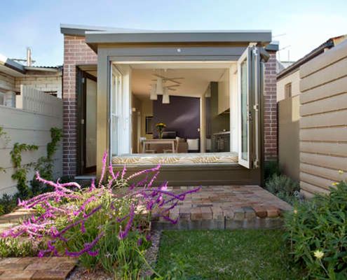 Victorian Workers Cottage Addition by Danny Broe Architect (via Lunchbox Architect)