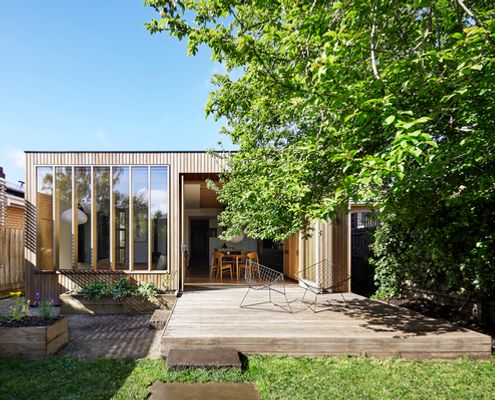 Wooden Box House by Moloney Architects (via Lunchbox Architect)
