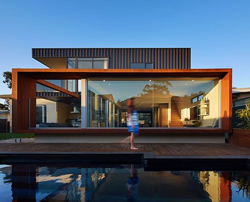 XYZ House by Mark Aronson Architecture (via Lunchbox Architect)
