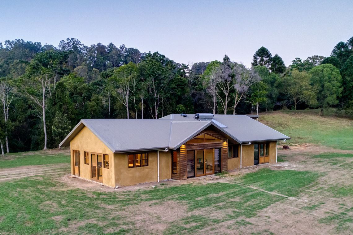 Discover Mark and Megan’s Off-Grid Hempcrete Home on the Sunshine Coast - Modest Off Grid Family Home Conversion On A Budget