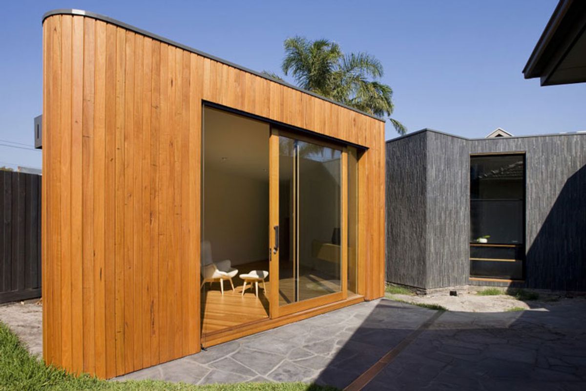 Home Boundary Inner Boundary House Extension Grows to Create Internal Courtyard