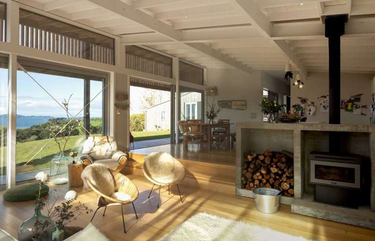 Batten and Board Beach Home is Designed Like an 'Elegant Shed'