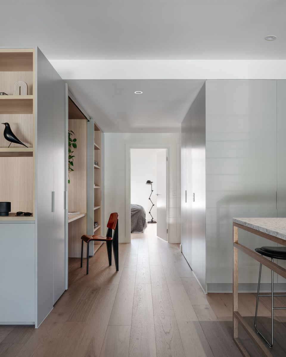 Stunning Cost-Effective Apartment Renovation For A Home Office image
