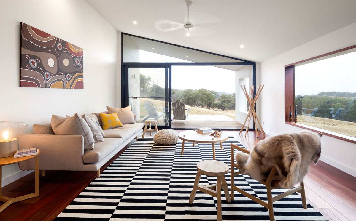 Striking Prefabricated Home Settles Into This Stunning Rural Site