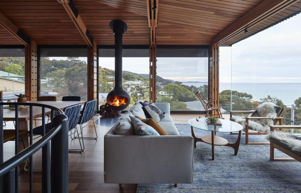 A Beautiful Old Beach Shack Retains Its Classic Charms