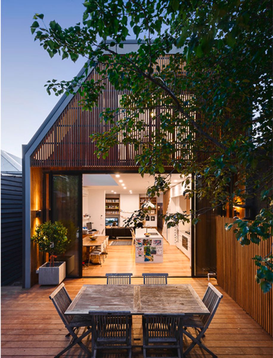 Single Fronted Hawthorn Residence Gets a Bright Two Story Extension