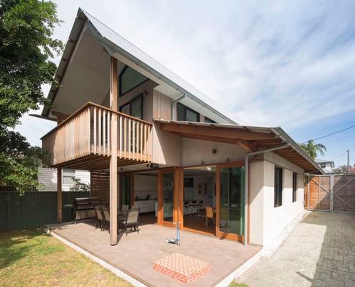 Inessential House Sustainability-Minded House for an Average Family With a Lot of 'Stuff'