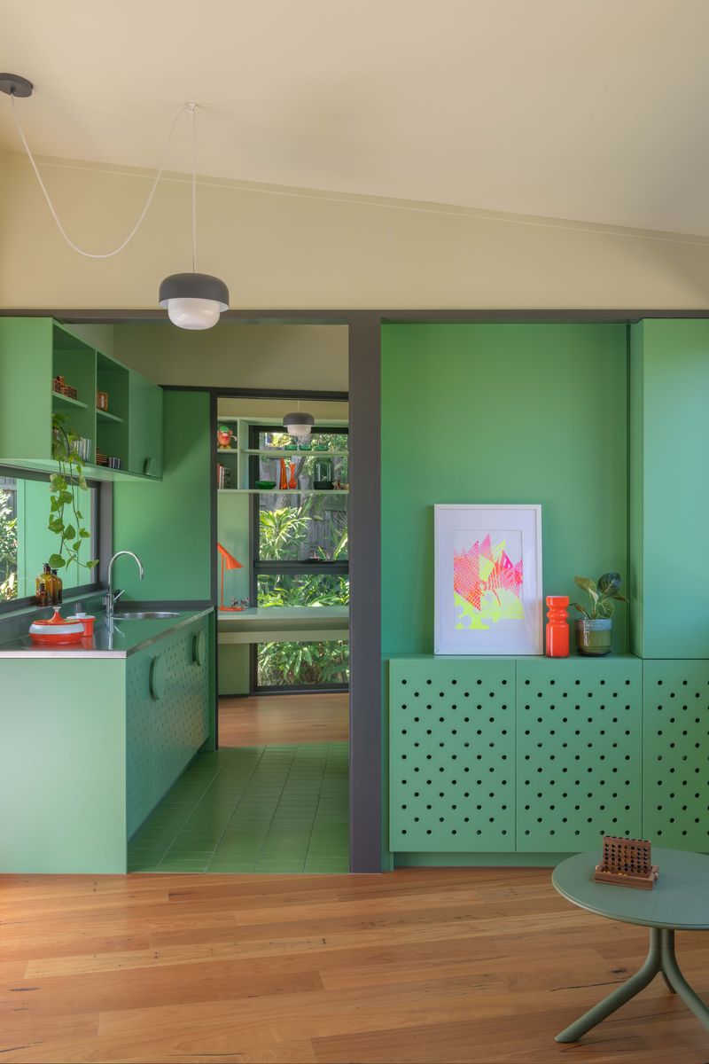 Image showcasing Discover how this family created a holiday cabin in their backyard...