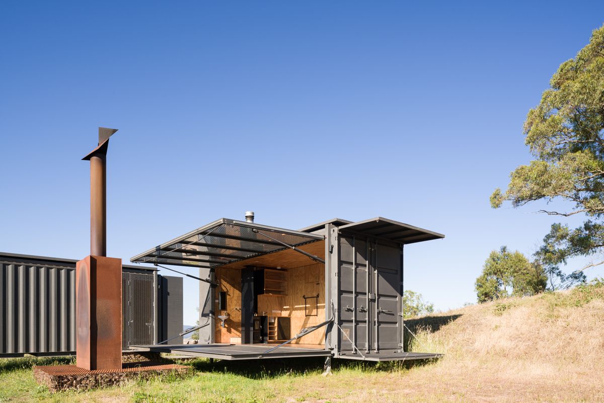 This Off-grid Shipping Container Tiny House is the Perfect Retreat