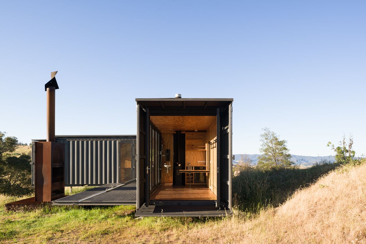 This Off-grid Shipping Container Tiny House is the Perfect Retreat