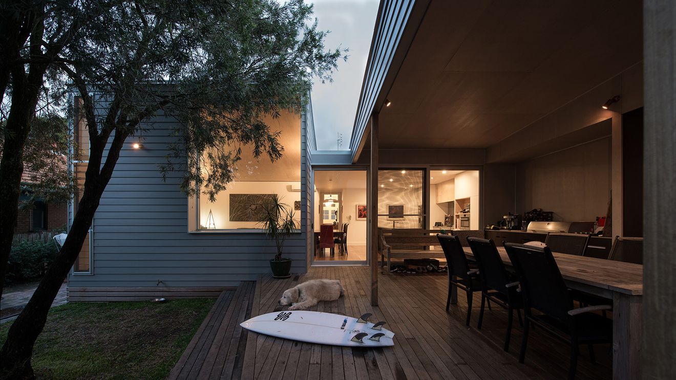 Built R3 A Roofed Deck Provides Functional Outdoor Living Space
