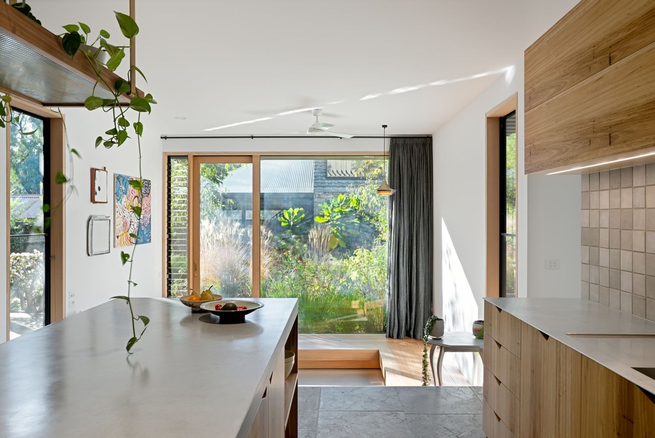 A Home and Studio Created with Restoration, Re-use and Recycling