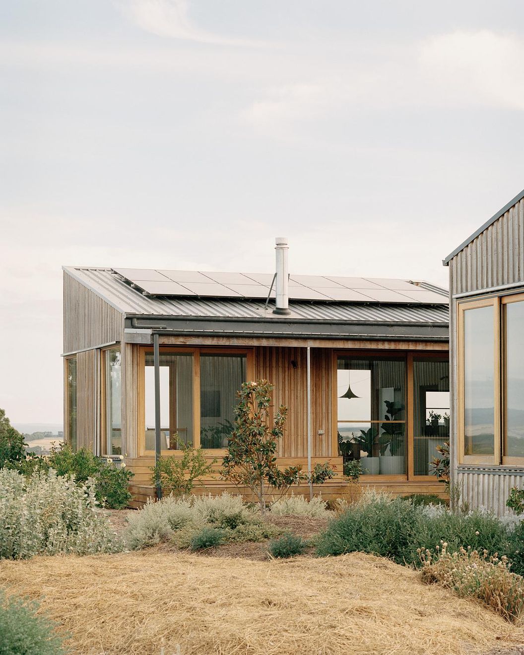 View of Discover Heather's Off-Grid House: A Model of Sustainable Rural Living