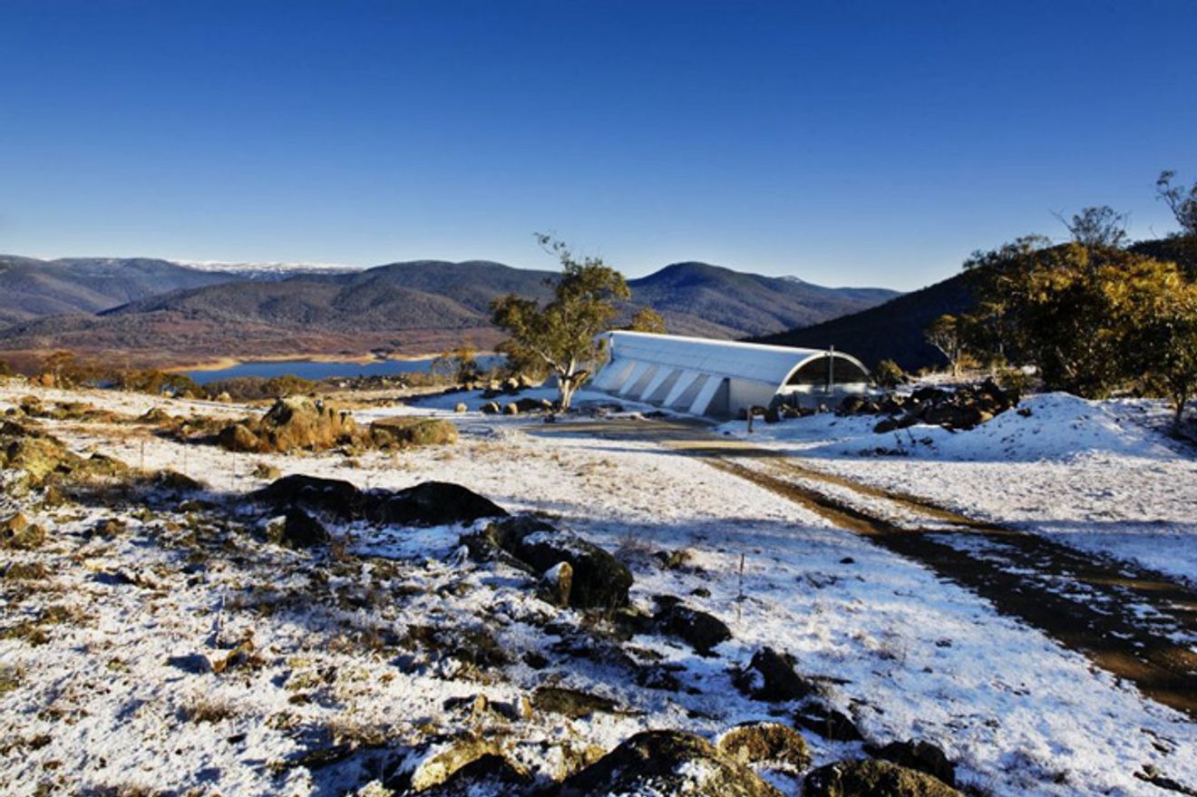 Image showcasing Snowy Mountains House: Living Off The Grid Never Looked This Good