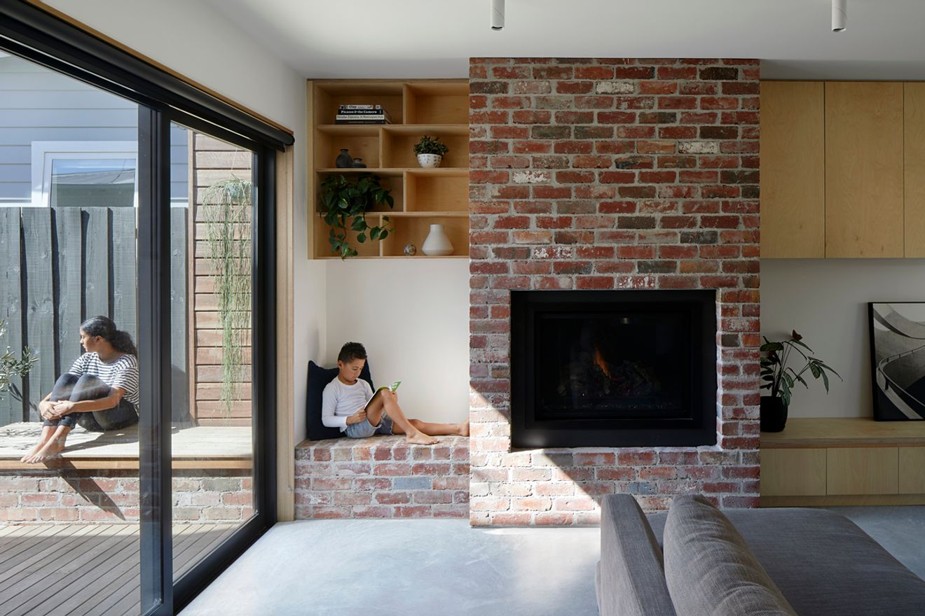 Peekaboo! This Addition Pops Over The Roof Of The Original Home