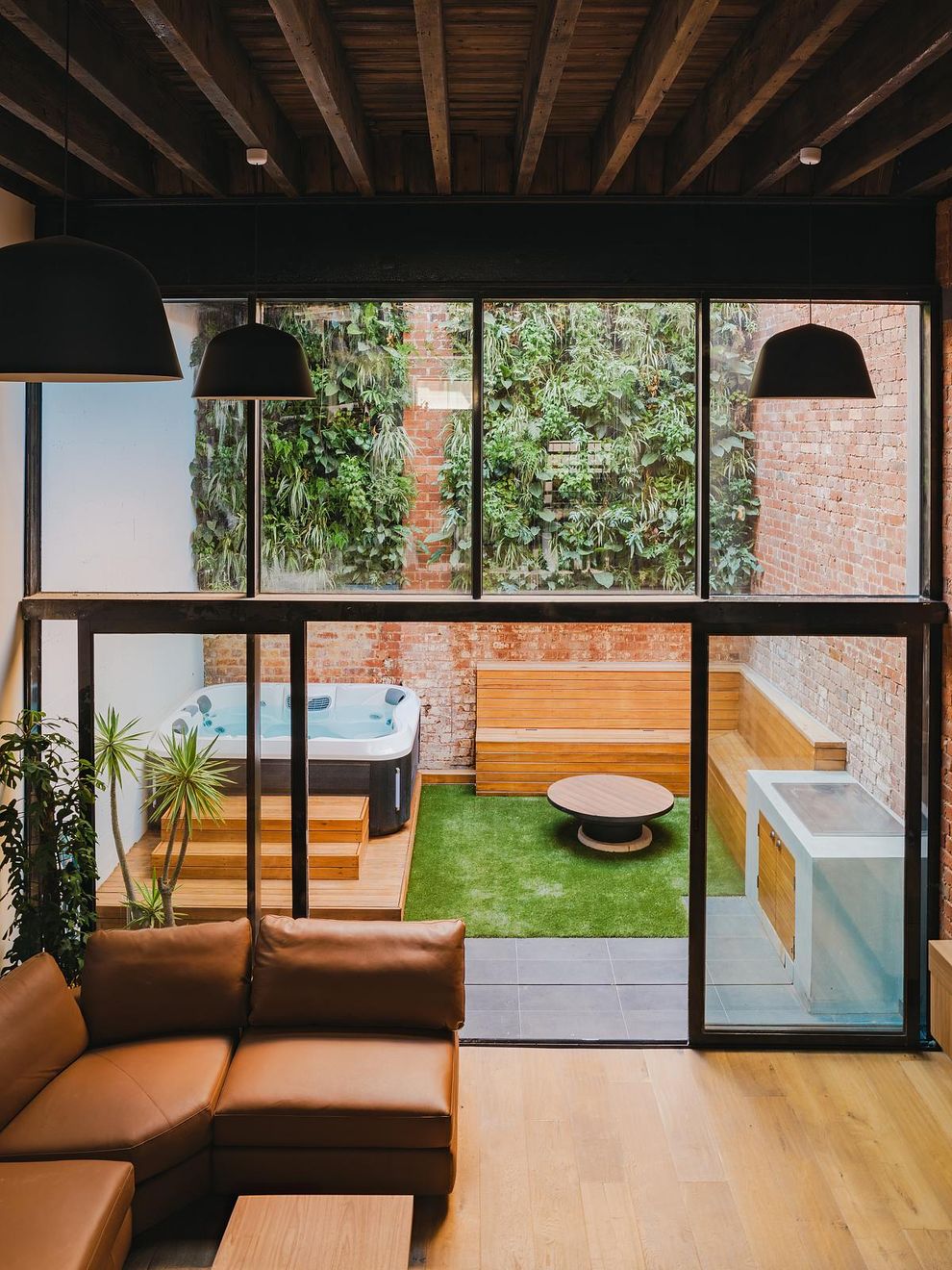 Renovation of a warehouse conversion creates and inner-city oasis