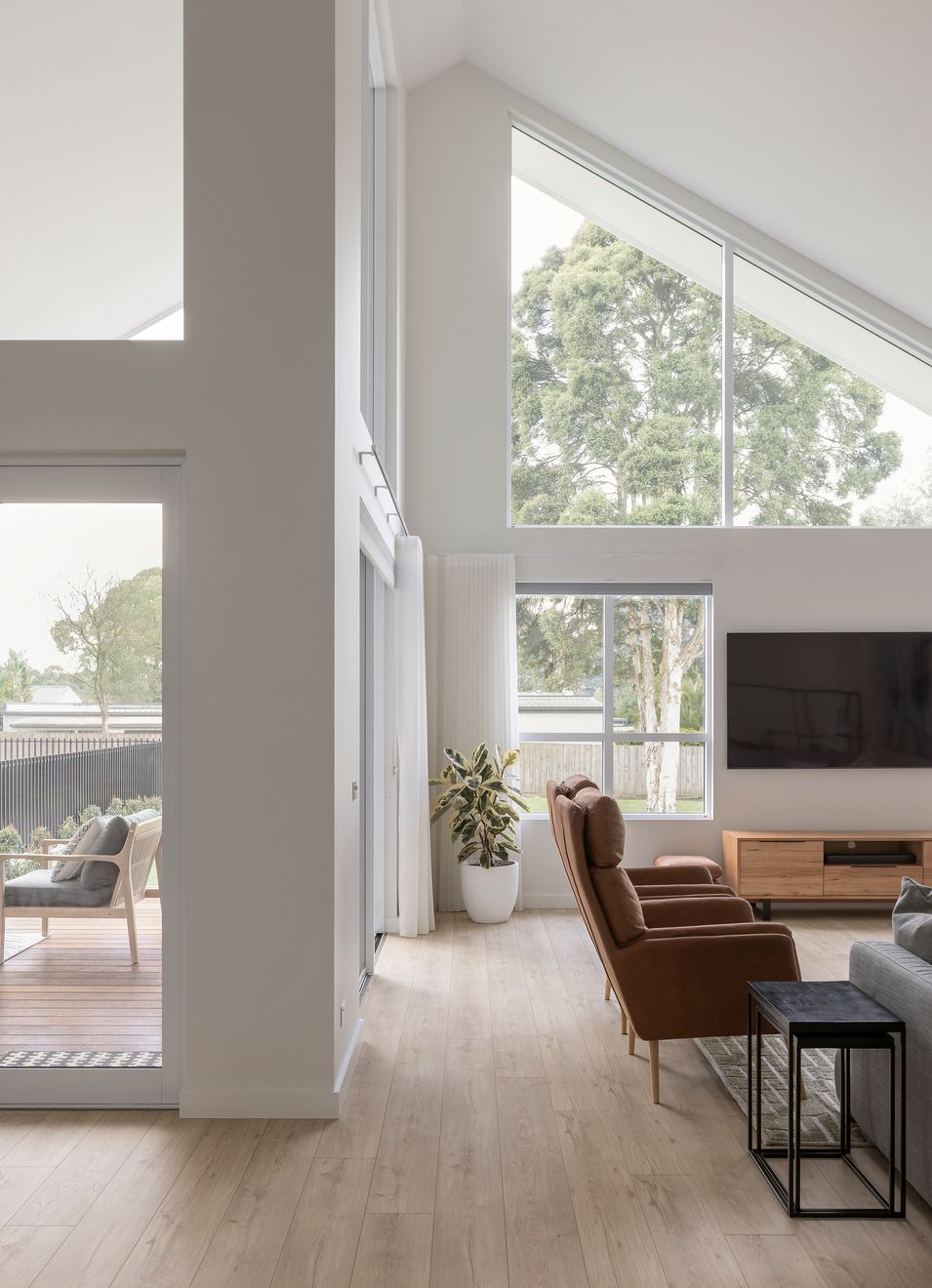 View of Renovation project turns into a completely new house