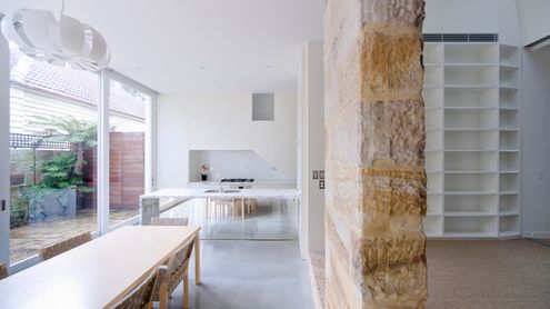Balmain Sandstone Cottage by Carter Williamson Architects (via Lunchbox Architect)