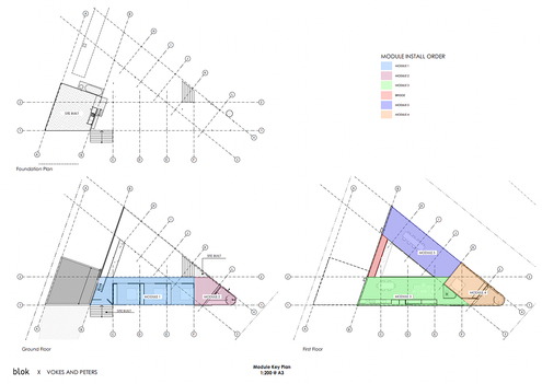 Blok Belongil by Blok Modular & Vokes and Peters (via Lunchbox Architect)