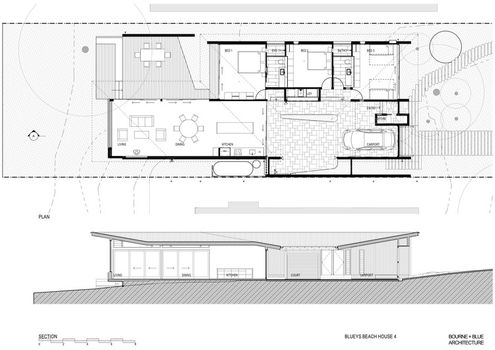 Blueys Beach House by Bourne Blue Architecture (via Lunchbox Architect)