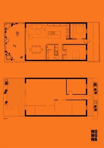 Casa de Gatos by WOWOWA Architecture (via Lunchbox Architect)