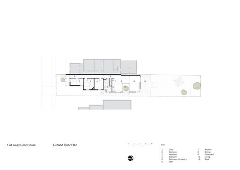 Cut-away Roof House by Scale Architecture (via Lunchbox Architect)