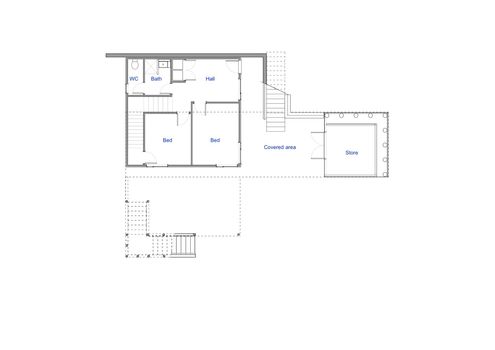Field Way Bach by Parsonson Architects (via Lunchbox Architect)