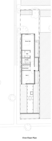 Fitzroy House by Julie Firkin Architects (via Lunchbox Architect)