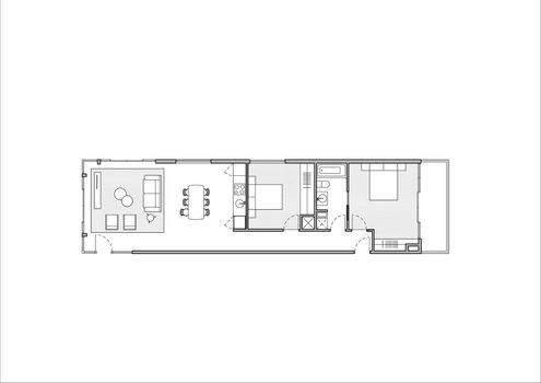 Footscray Apartment by BoardGrove Architects (via Lunchbox Architect)