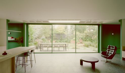 Garden Wall House by Sonelo Design Studio (via Lunchbox Architect)