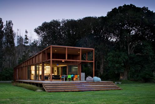 Great Barrier House by Studio2 Architects (via Lunchbox Architect)