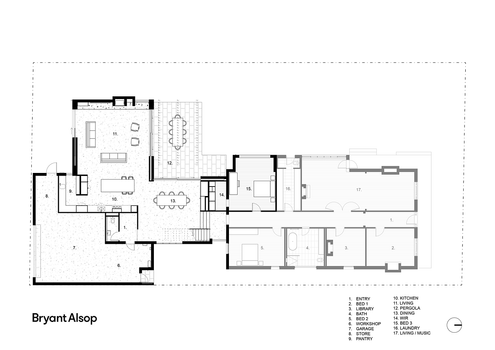 Grove House by Bryant Alsop (via Lunchbox Architect)